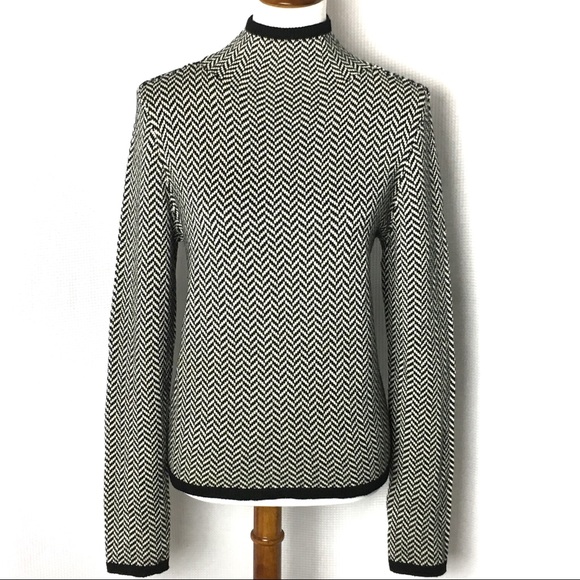 Lauren Ralph Lauren Sweaters - Lauren Ralph Lauren Sweater Herringbone Mock Neck